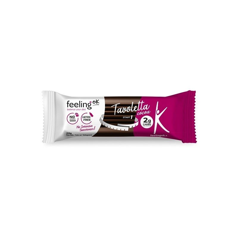 Feeling Ok Tavoletta Al Cacao Start 20g-3