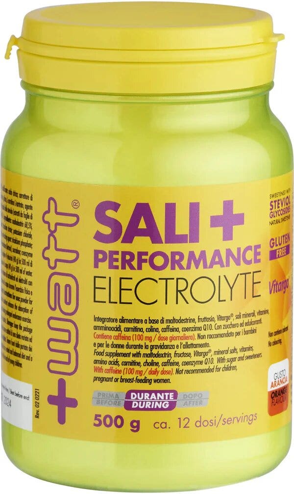 +Watt Sali Performance Electrolyte Gusto Arancia 500g-1