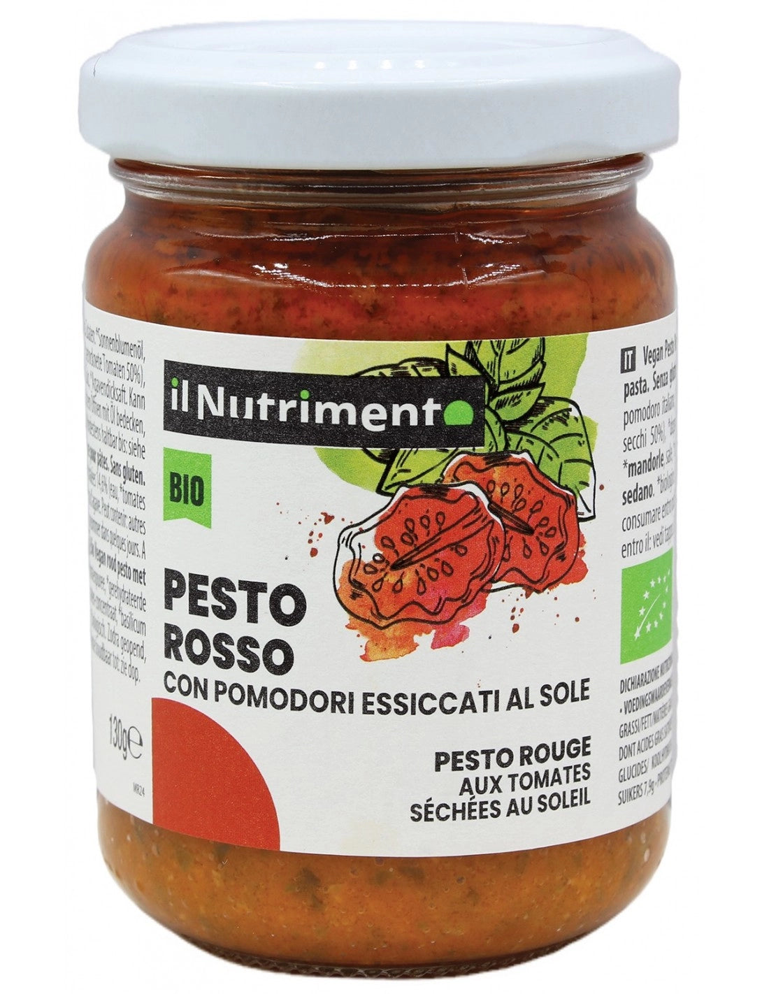 NUT PESTO ROSSO C/POMOD SE130G-1