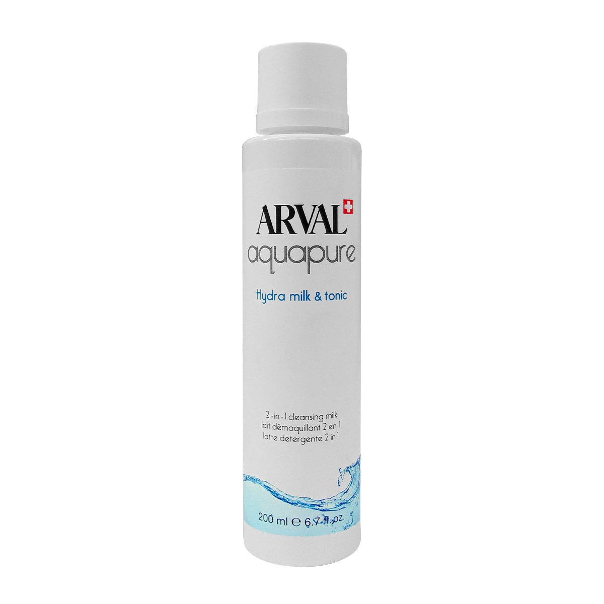 Arval Aquapure Hydra Milk & Tonic Latte Detergente 2 in 1 Viso 200ml-2