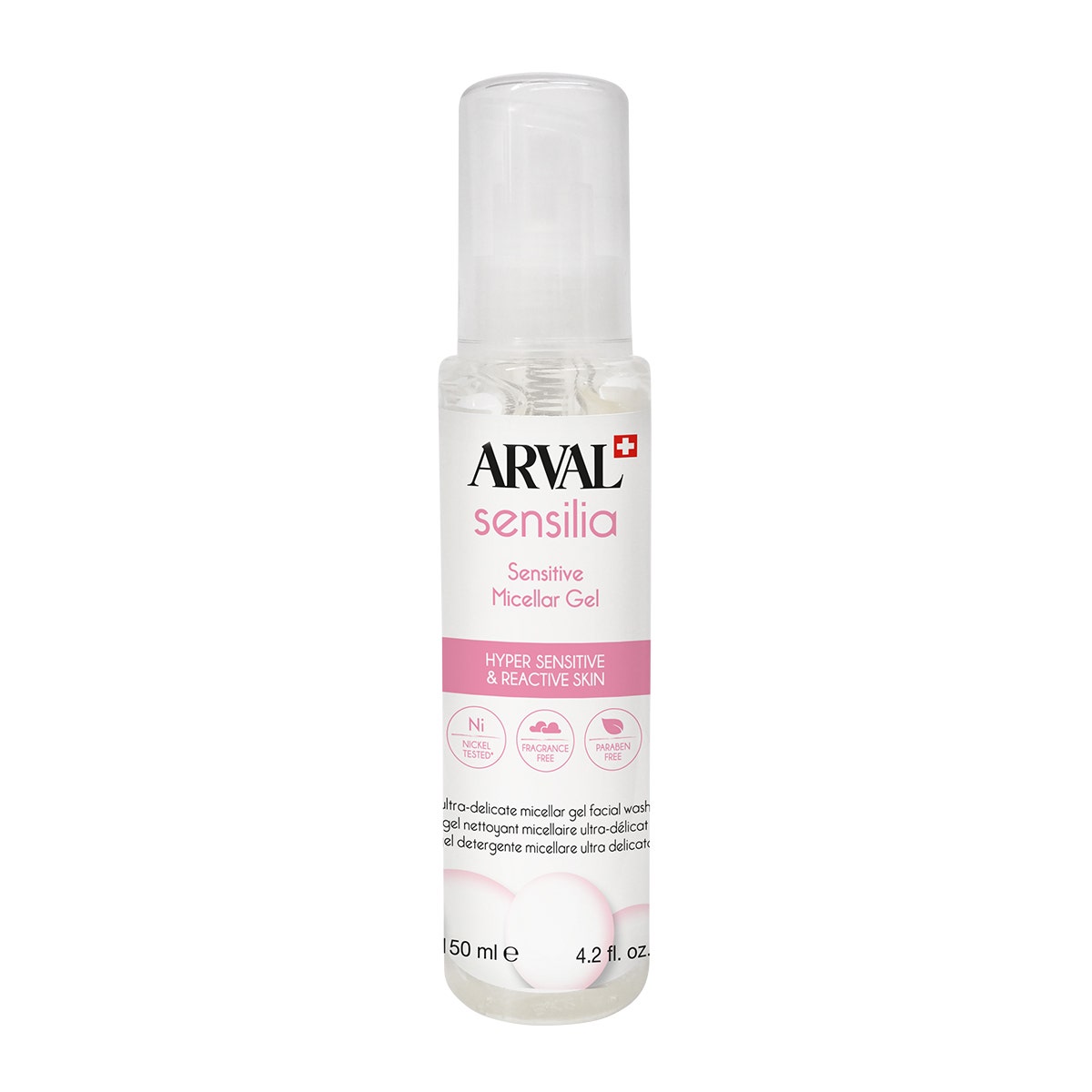 Arval Sensilia Sensitive Micellar Gel Detergente Micellare Ultra Delicato Viso 150ml-2