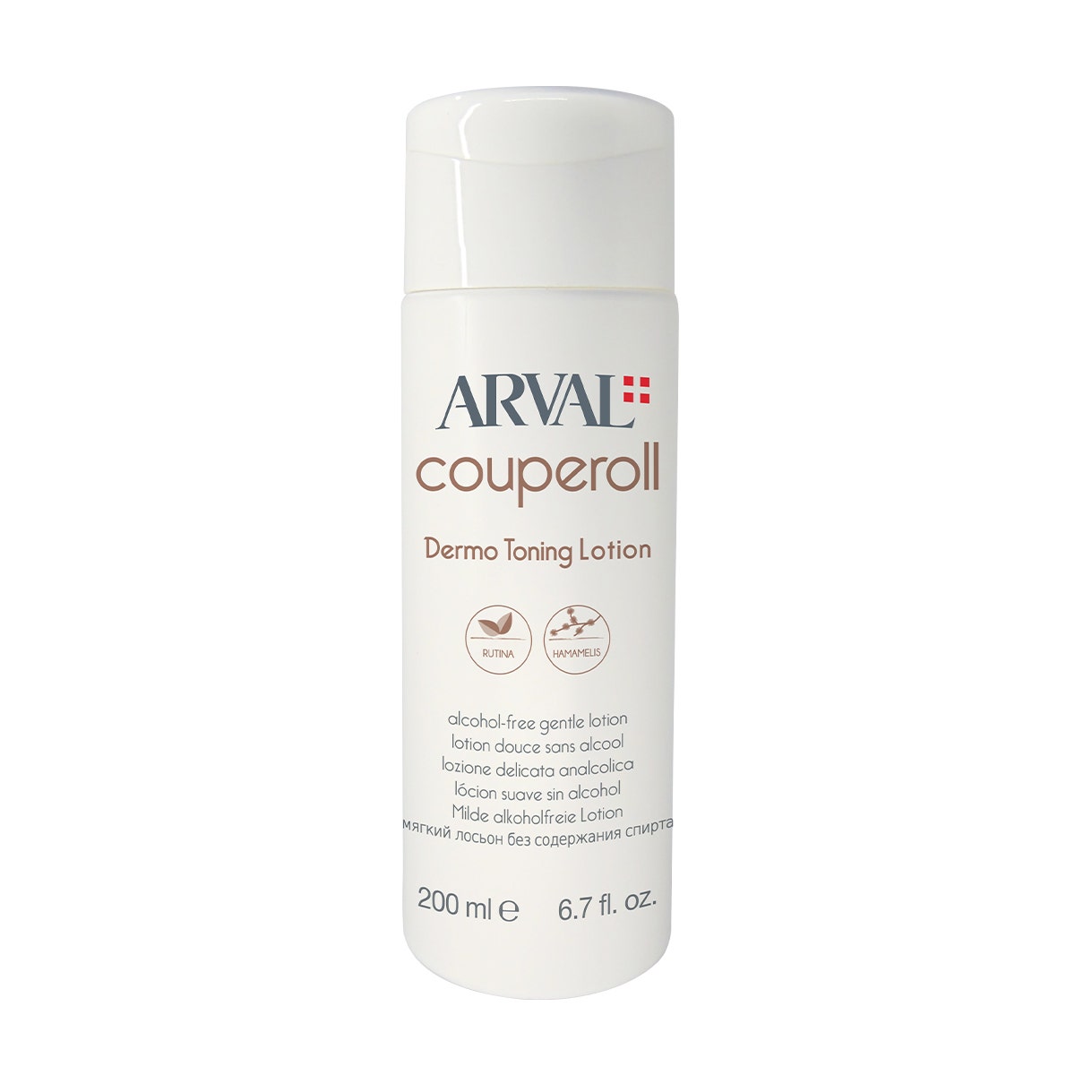 Arval Couperoll Dermo Toning Lozione Delicata Analcolica Viso 200ml-2