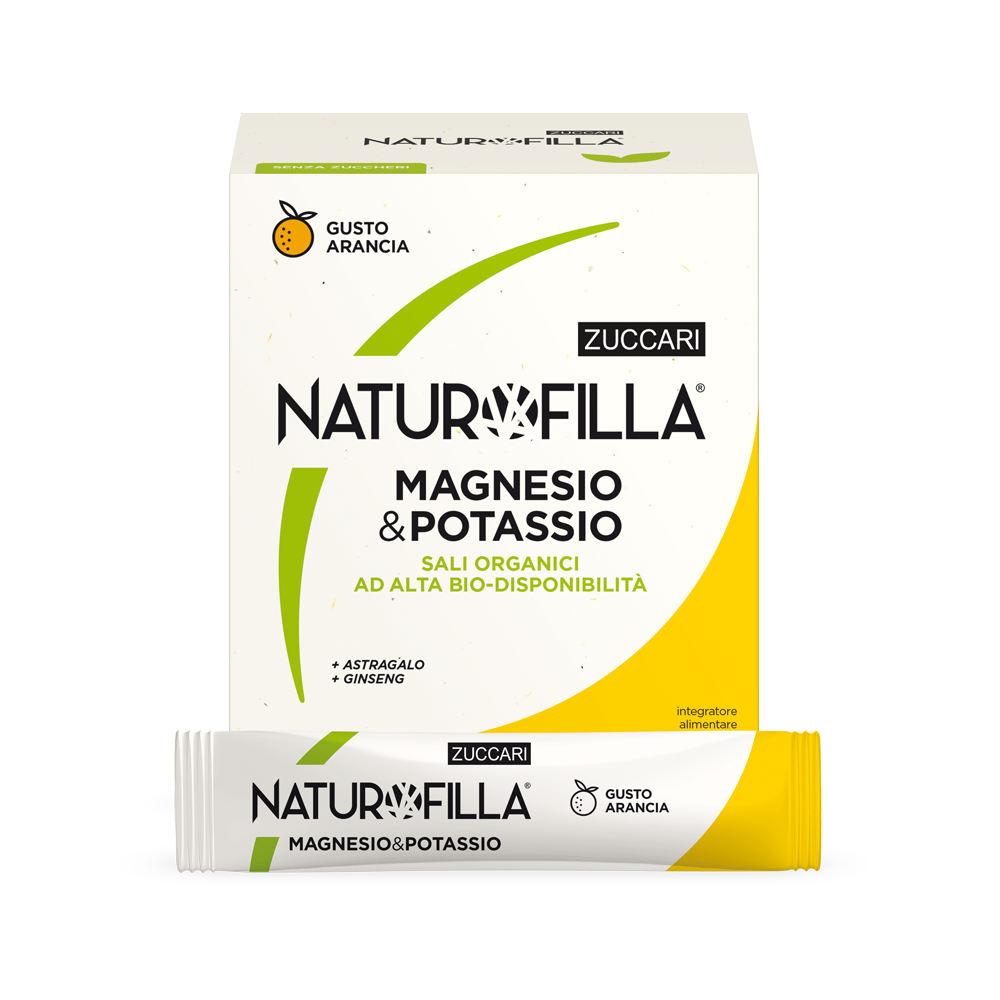 Naturofilla Magnesio E Potassio Gusto Arancia 28 Stick-4