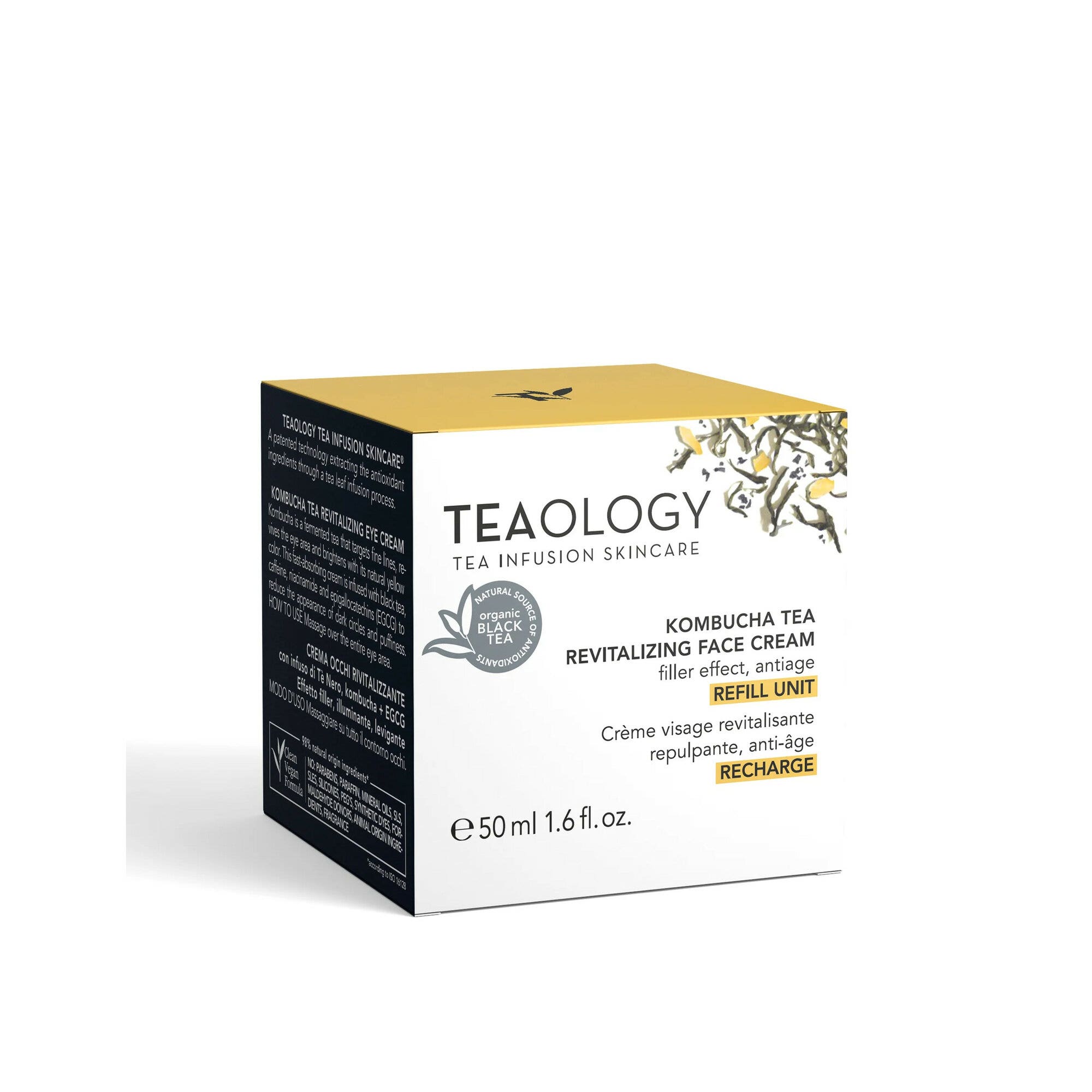 Teaology Kombucha Tea Crema Viso Rivitalizzante Refill 50ml-1