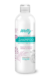 Welly Shampoo Olio Di Cocco Avena & Mora Per Cani Cuccioli 250ml-1
