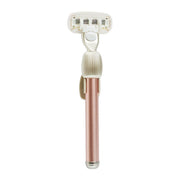 Fler The Razor Starter Set Rasoio + Supporto + 2 Testine Colore Blush-1