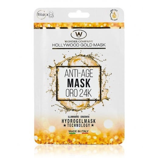 LR Wonder Company Anti-Age Maschera Oro 24 K 1 Pezzo-1