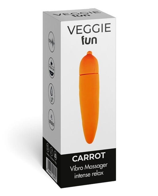 Lr Wonder Company Feminine Vibrating Veggie Fun Carrot 1 Pezzo-1