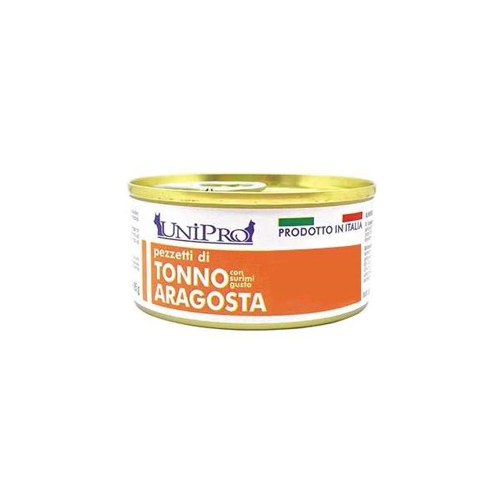 Unipro Pezzetti Di Tonno Con Surimi Aragosta Cibo Umido Per Gatti Adulti Scatoletta 85g-3