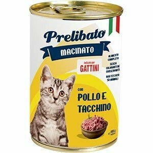 Unipro Prelibato Macinato Pollo e Tacchino per Gattini 400g-1