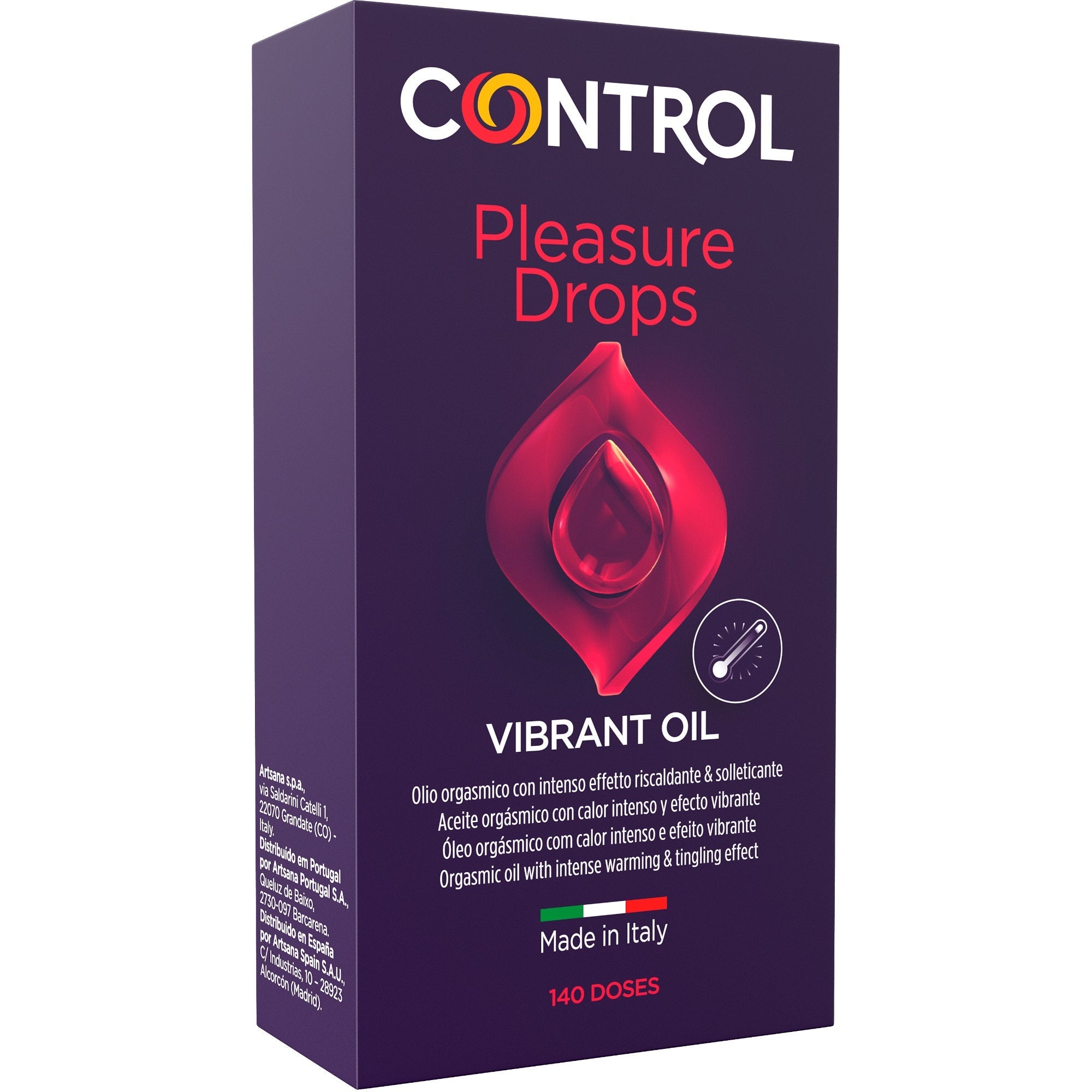 Control Vibrant Oil Pleasure Drops 10ml  - 1