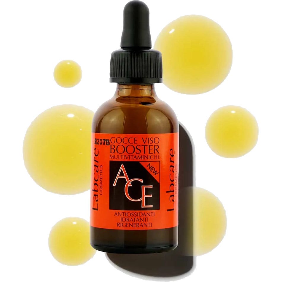 Labcare Gocce Viso Booster Multivitaminiche A+C+E New 30ml-2