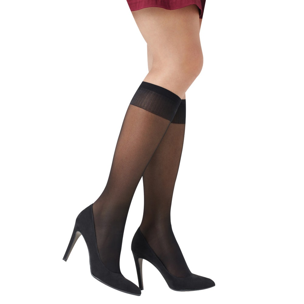 Solidea Miss Relax 140 Denari Gambaletto Velato Nero Taglia 3L-1