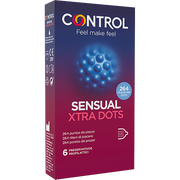 Control Sensual Xtra Dots 6 Preservativi-2