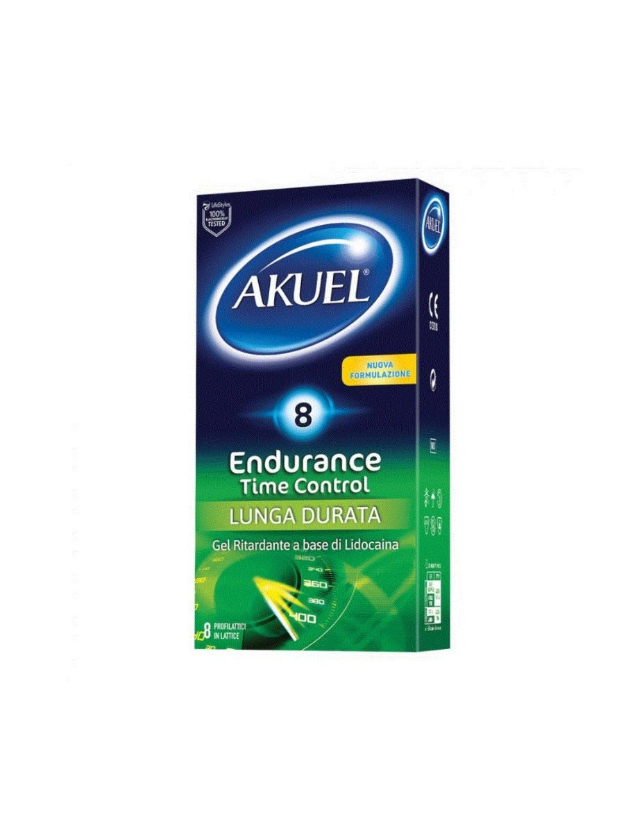 Akuel Endurance Time Control Profilattico 8 Pezzi-3