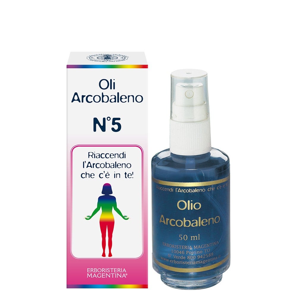 Erboristeria Magentina Olio Arcobaleno N.5 Blu Pace 50ml-2