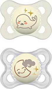 Mam Night Succhietto 2-6 Mesi Silicone Doppio Neutro-2