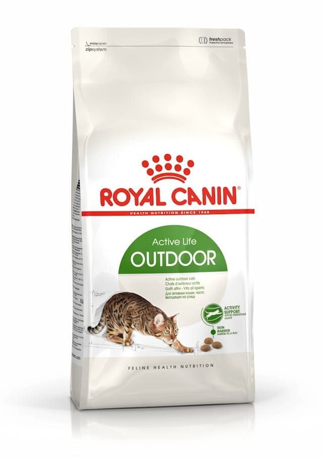 Royal Canin Active Life Outdoor Alimento Secco Per Gatti Adulti 2kg-3