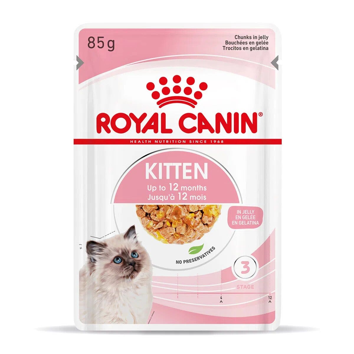 Royal Canin Kitten Instinctive Jelly Umido Per Gatti Bustina 12x85g-1