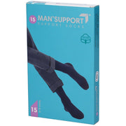 Man Support 15 Cotone Gambaletto 15 Nero Taglia 5-1