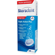 Steradent Triple Action Plus 60 Compresse-2