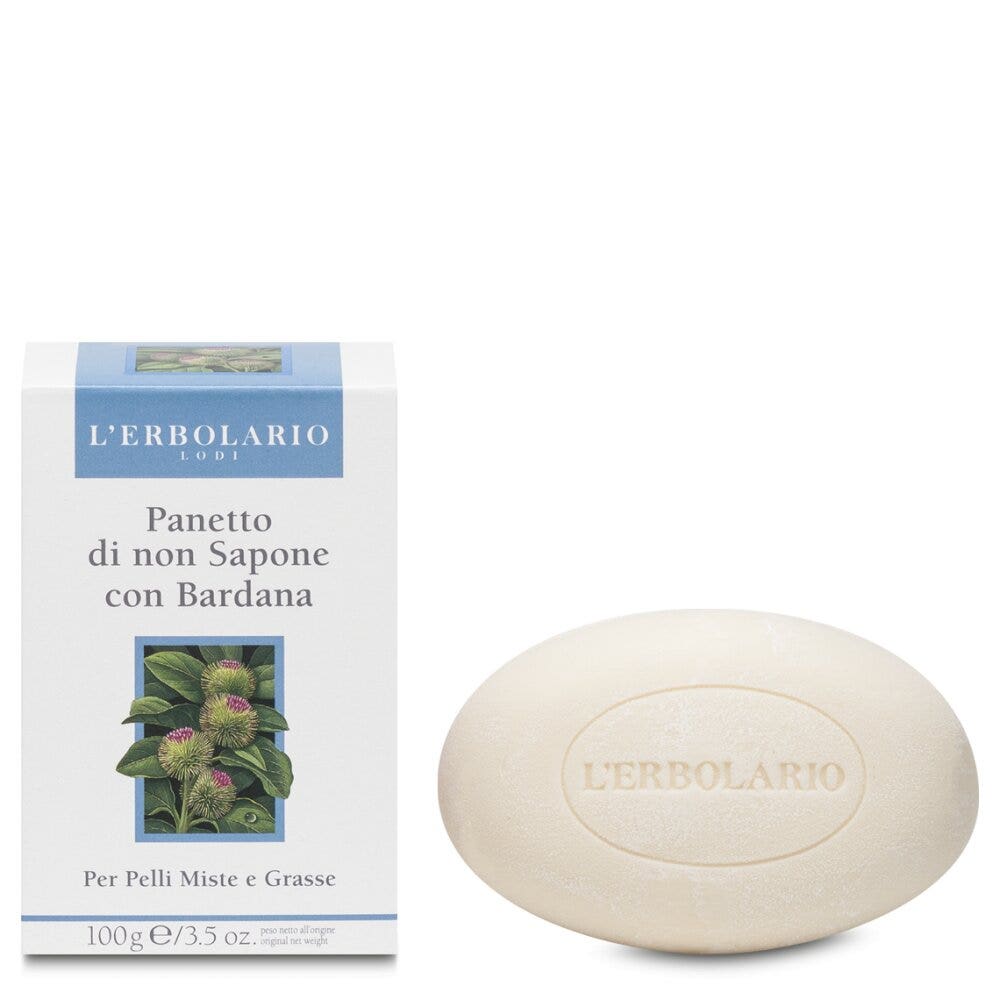 L'Erbolario Panetto Di Non Sapone Per Pelli Miste e Grasse 100g-1