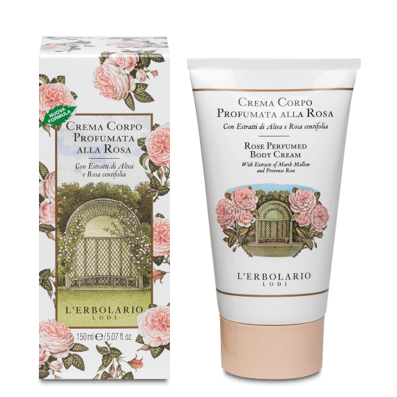 L'Erbolario Crema Corpo Profumata Rosa 150ml-2