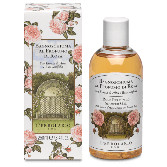 L'Erbolario Bagnoschiuma Rosa 250ml-2