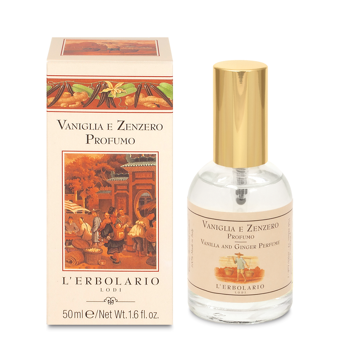 L'Erbolario Profumo Vaniglia E Zenzero 50ml-1