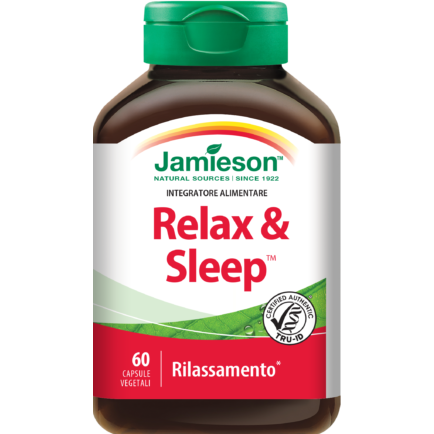 Jamieson Relax & Sleep 60 Capsule Vegetali-2