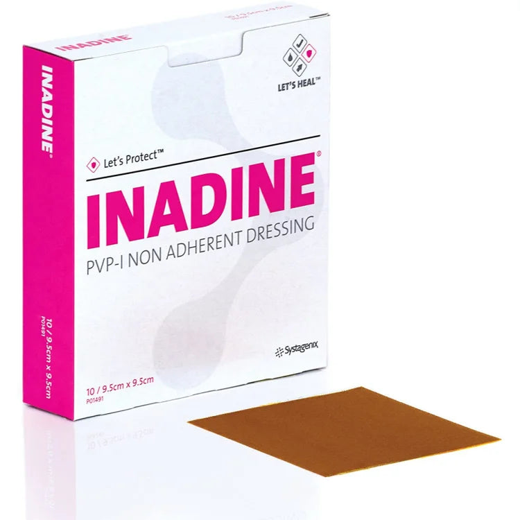 Inadine Medicazione Sterile 9,5x9,5cm 10 Pezzi  - 1