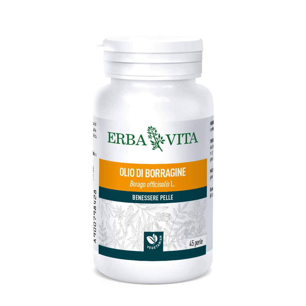 Erba Vita Olio Borragine 45 Perle  - 6