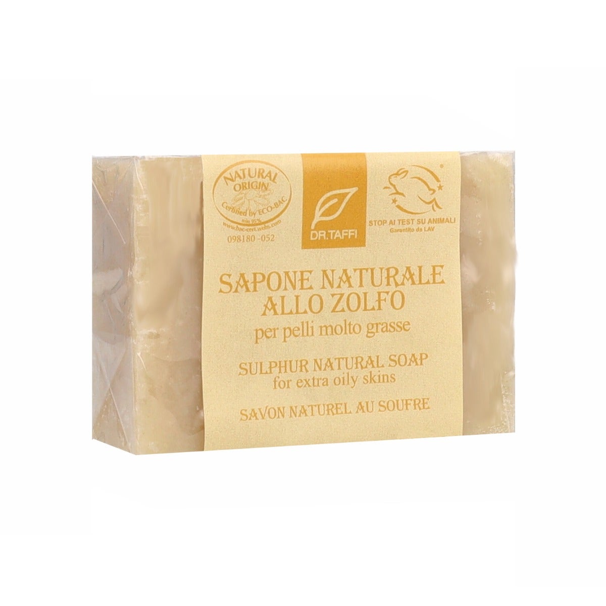 Dr Taffi Saponetta allo Zolfo 100g-1