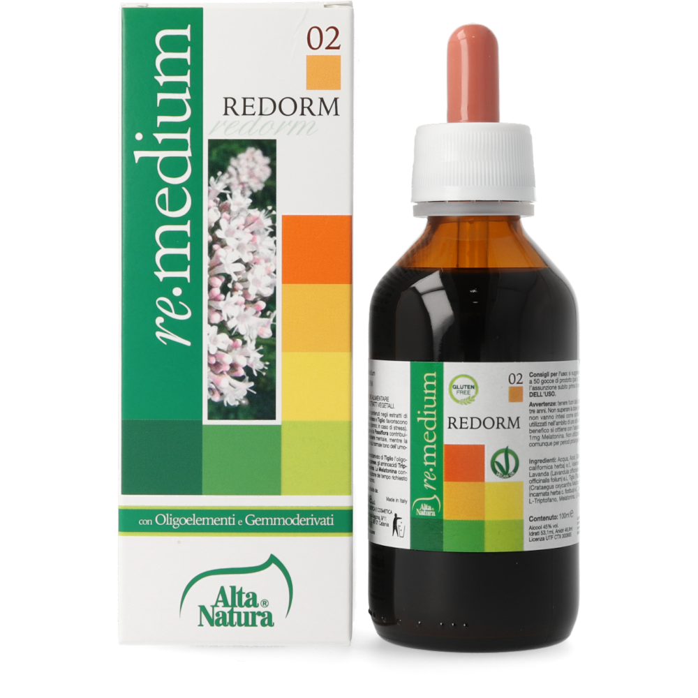Alta Natura Re-medium 02 Redorm Gocce 100ml-2