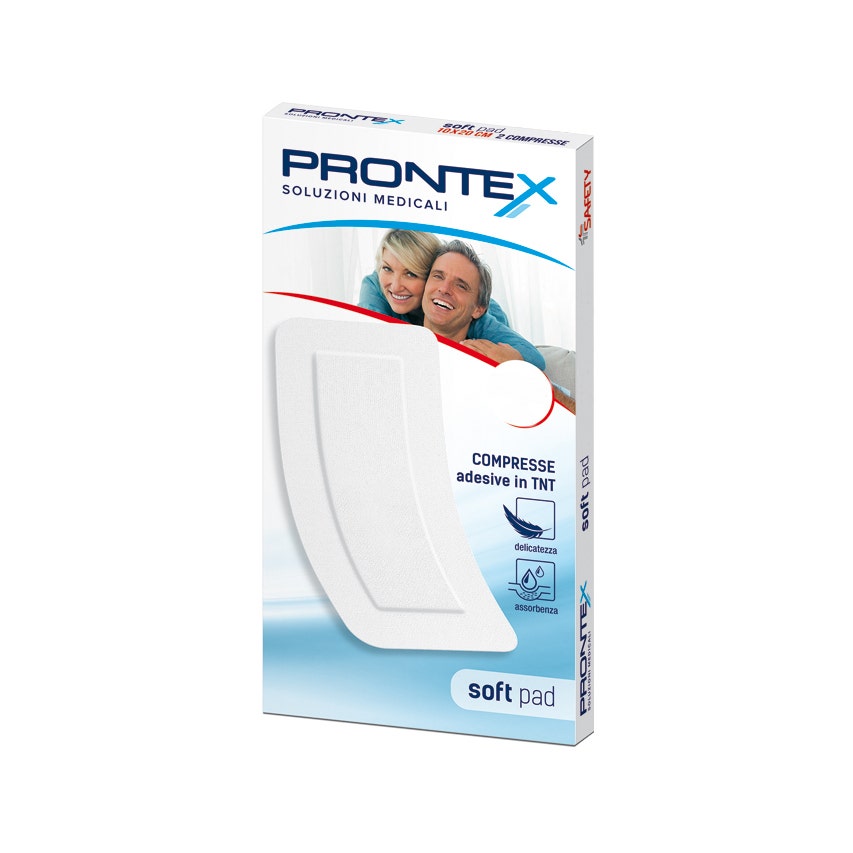 Prontex Soft Pad Compresse Adesive TNT 5 Pezzi  - 2