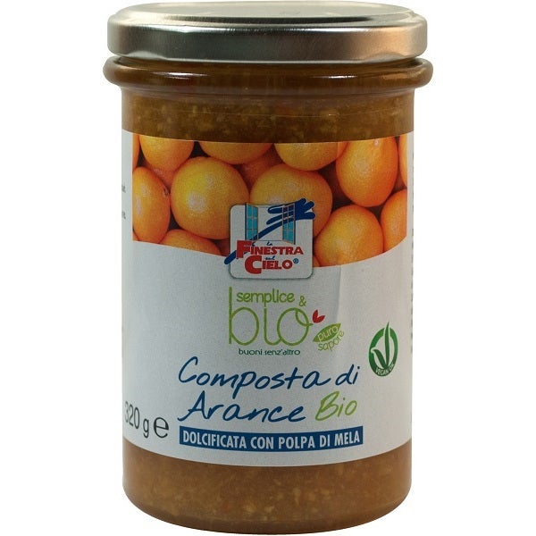 La Finestra Sul Cielo Composta Di Arance Bio Con Polpa Di Mela 320g-2