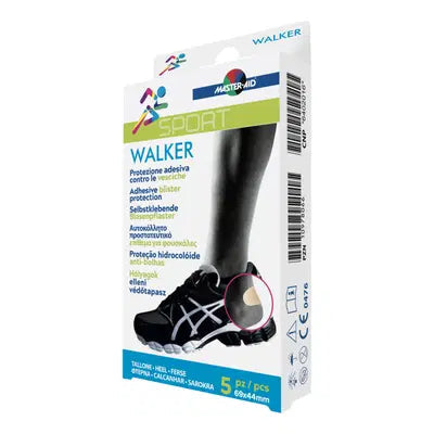 M-Aid Sport Walker Tallone Vesciche E Abrasioni 5x5 5 Pezzi  - 1