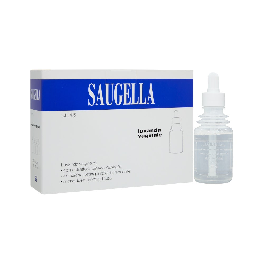 Saugella  Lavanda Vaginale Ph 4,5 140 ml 4 Flaconi  - 2