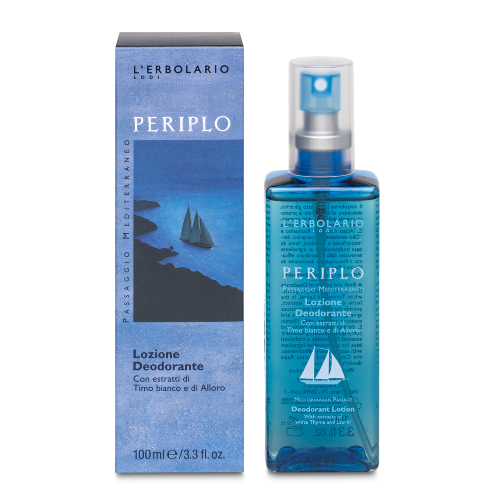 L'Erbolario Periplo Lozione Deodorante Spray No-Gas Corpo 100ml-2