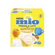 Nestlè Mio Merenda Al Latte Albicocca 4 Vasetti da 100g-1