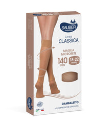 Sauber Linea Classica 140 Den Gambaletto Neutro Beige Taglia 2-7