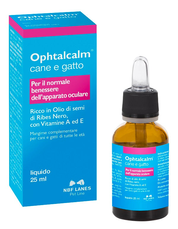 Ophtalcalm Gocce Olio 25ml Con Contagocce  - 1