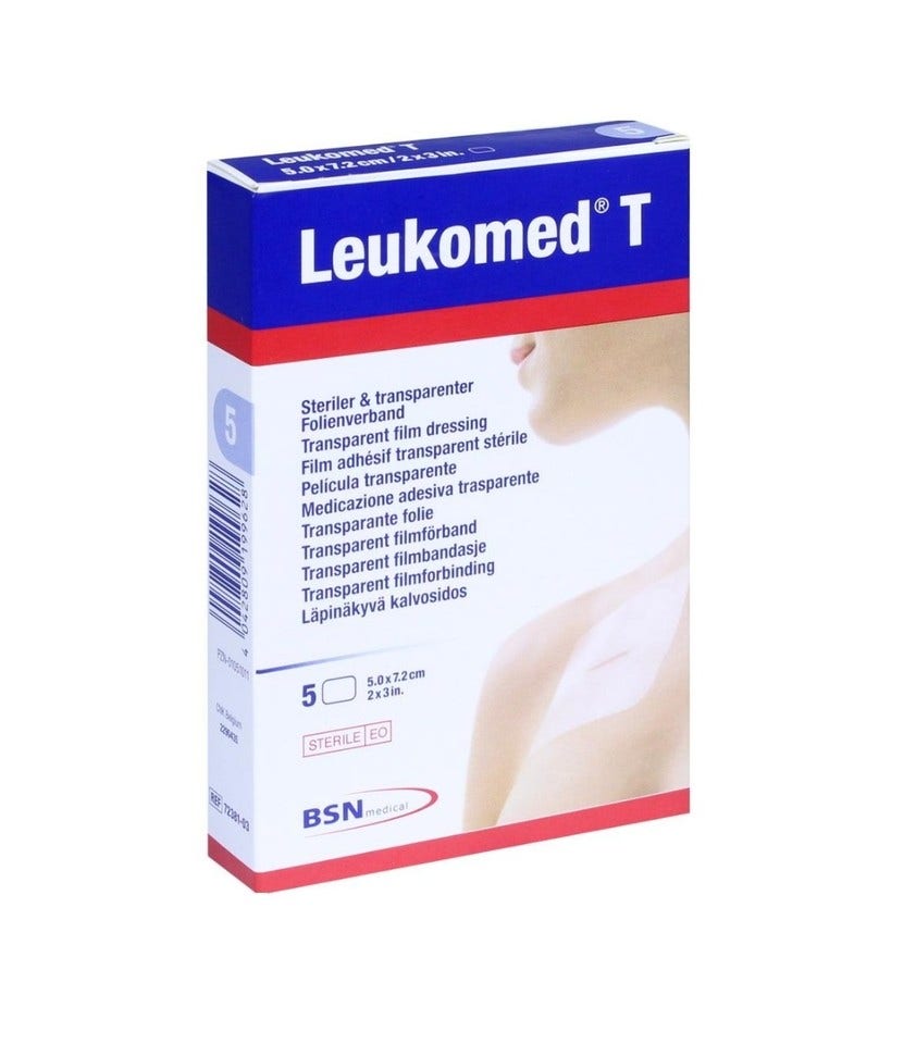 Leukomed T Medicazione Trasparente 7.2x5cm-2