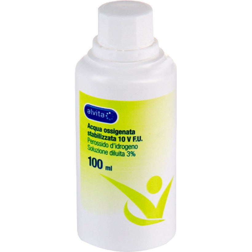 Acqua Ossigenata 10 Volumi Alvita 100ml  - 5