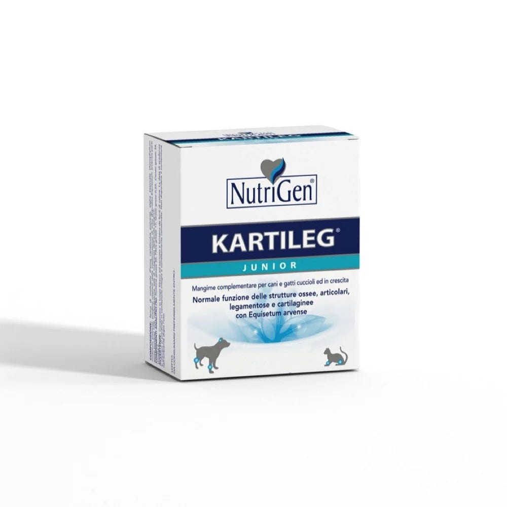 Nutrigen Kartileg Junior Mangime Complementare Per Cani/Gatti 120 Compresse-2
