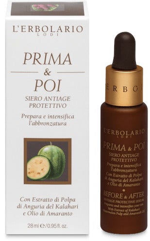 L'Erbolario Prima & Poi Siero Preparatore Abbronzatura 28ml-3