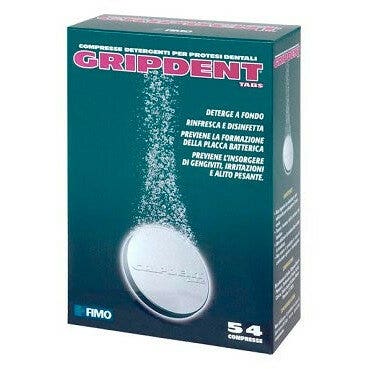 Gripdent Tabs Detergente Per Protesi Dentaria 54 Capsule-1