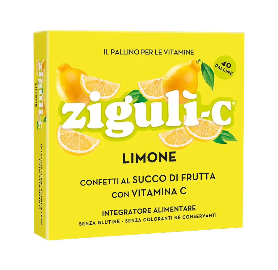 Zigulì-C Limone 40 Confetti 24g  - 2