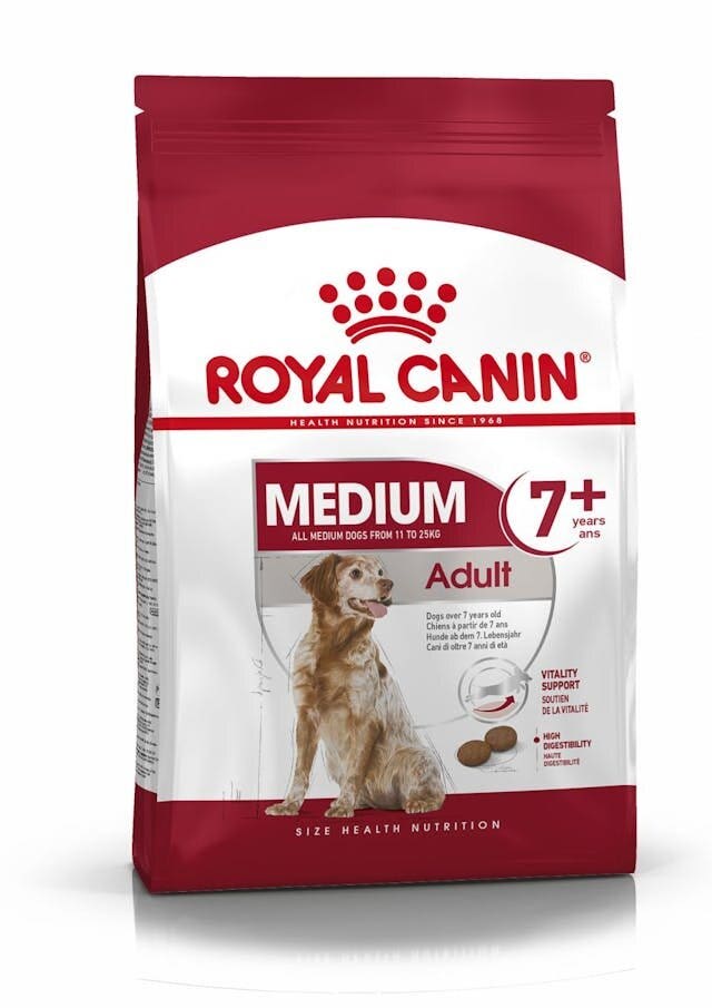 Royal Canin Medium Adult 7+ Alimento Secco Per Cani 15kg-3