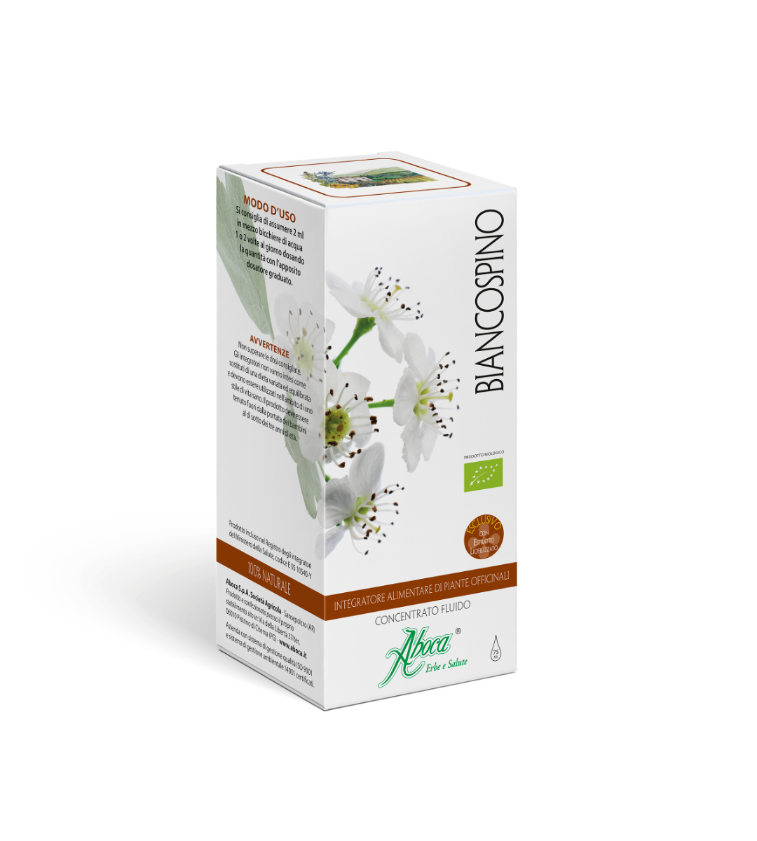 Aboca Biancospino Concentrato Fluido Gocce 75ml-4